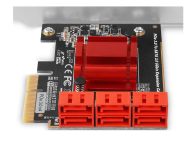 Axagon Kontroler PCIe 6x wewnętrzny port SATA 6G - 1212045 - zdjęcie 2